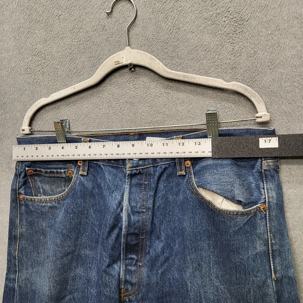 Levi's‎ 501 XX Men Jeans 36X30 Blue Denim Original Fit Straight Button Fly Y2K